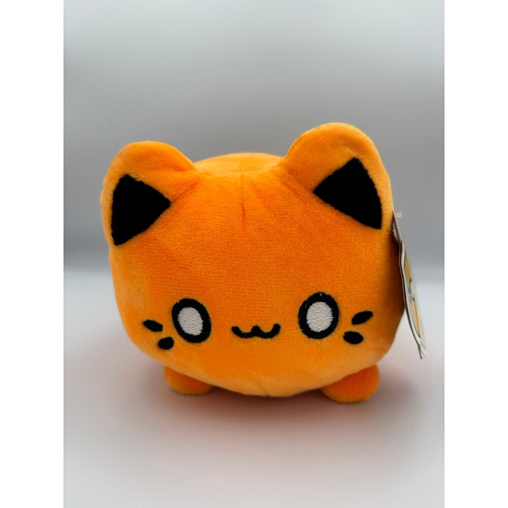 Aurora Tasty Peach 7' Kinetic Orange Meowchi Plush Toy Cat NWT